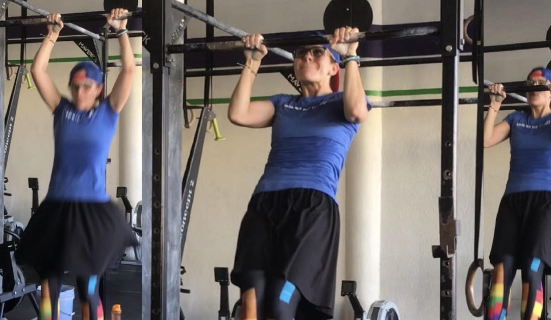 Carolena lost 10 pounds and got 8 strict Pull Ups! 